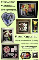 Preserve the Memory at Floral Keepsakes!