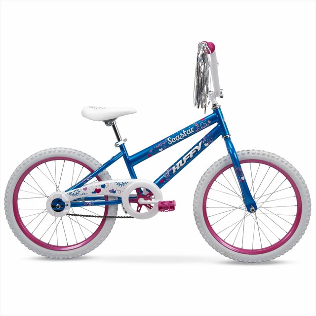 Huffy 20 Inch Sea Star Girl's Bike Blue and Pink