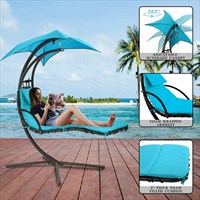 Hanging Spa Lounge with Umbrella