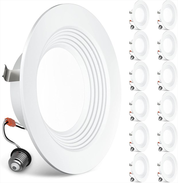 BBOUNDER 12 Pack 4 Inch LED Can Lights Retrofit Recessed Downlight