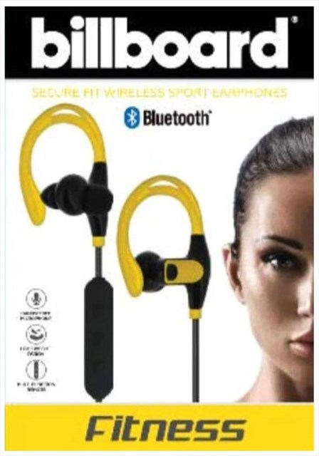Billboard Bluetooth Wireless Sports Earbuds