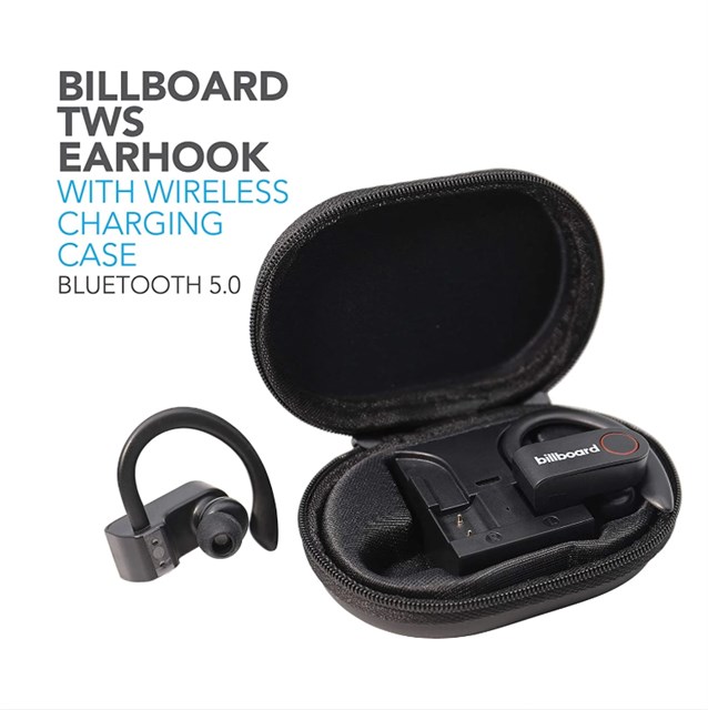 Billboard Bluetooth 5.0 True Wireless Stereo Sport Earhooks with Charg