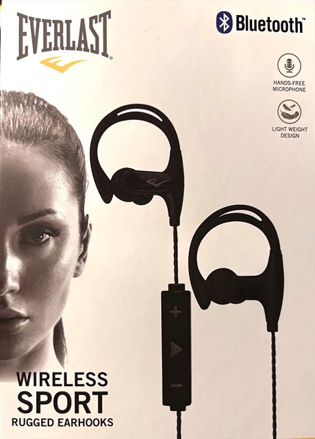 Everlast Over The Ear Wireless Bluetooth Athletic Earbuds